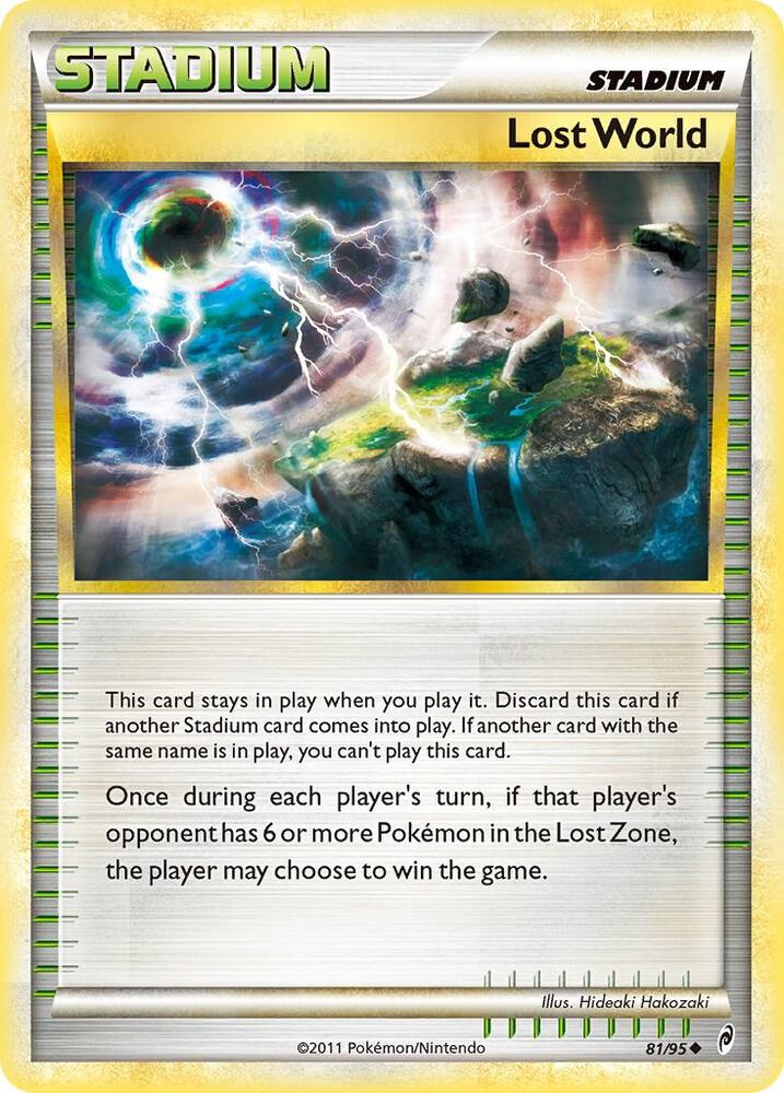 Lost World 81/95 card from Call of Legends