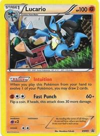Lucario BW85 card from Black and White Promos