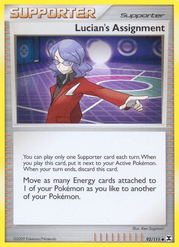 Lucian's Assignment 92/111 card from Rising Rivals