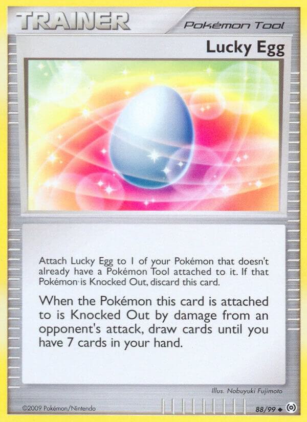 Lucky Egg 88/99 card from Arceus