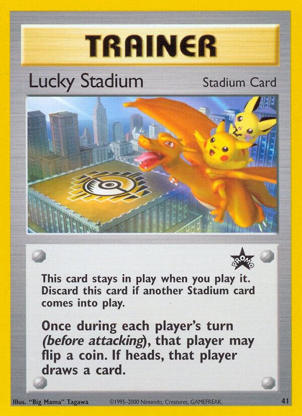 Lucky Stadium 41/53 card from WoTC Promo