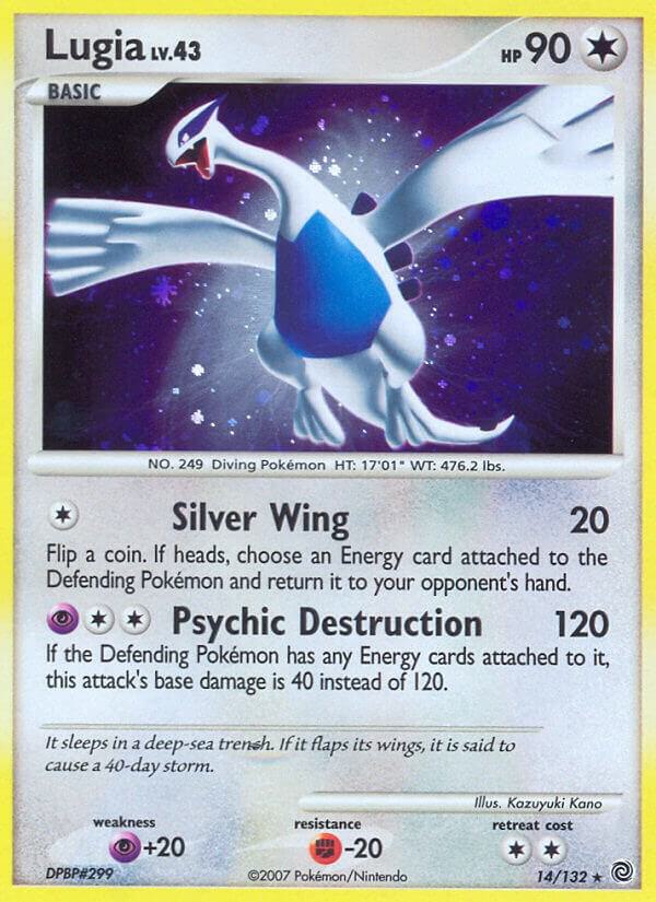 Lugia 14/132 card from Secret Wonders