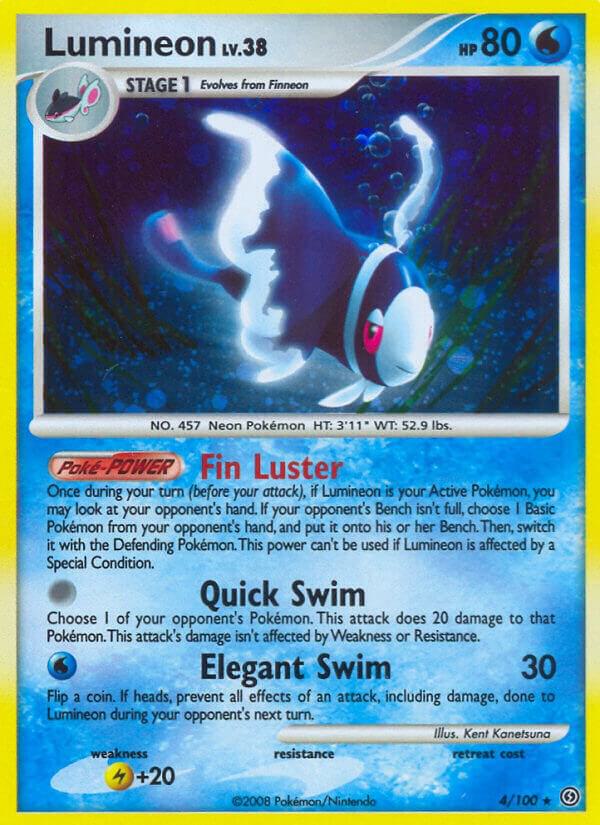 Lumineon 4/100 card from Stormfront
