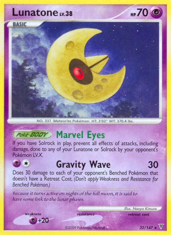 Lunatone 32 card from Supreme Victors