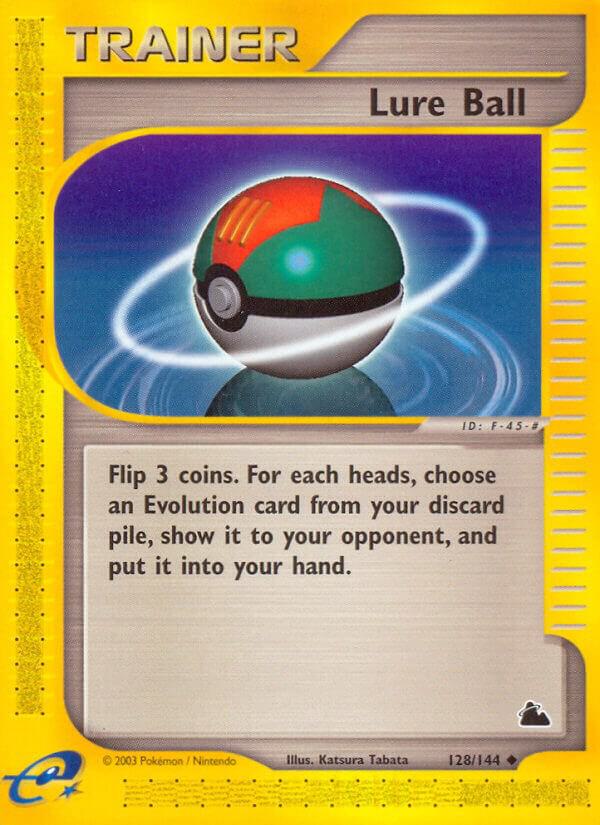 Lure Ball 128/144 card from Skyridge