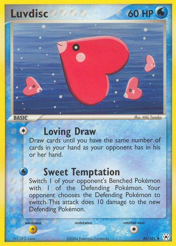 Luvdisc 40/101 card from Hidden Legends