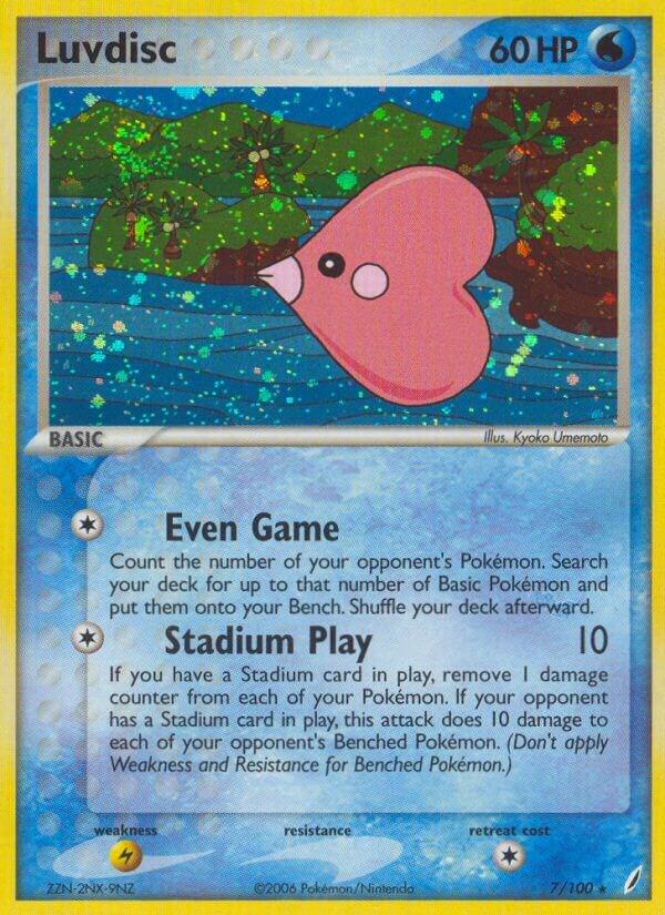 Luvdisc 7/100 card from Crystal Guardians