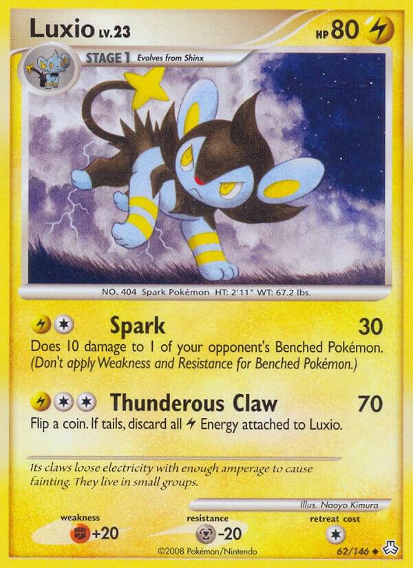 Luxio 62/146 card from Legends Awakened