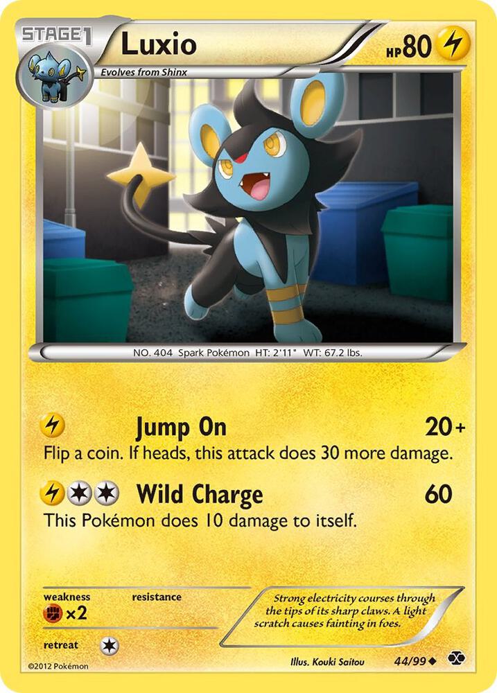 Luxio (44) 44/99 card from Next Destinies