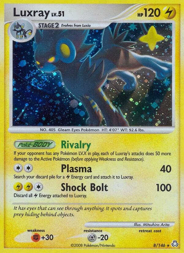 Luxray 8/146 card from Legends Awakened