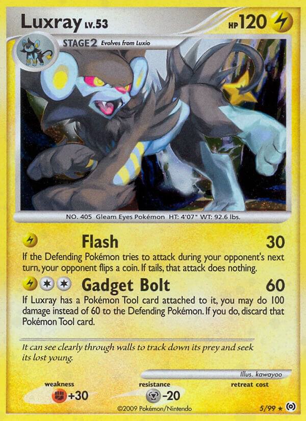 Luxray 5/99 card from Arceus
