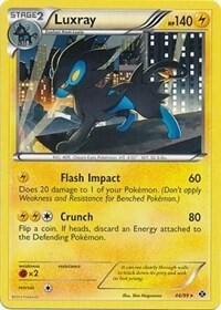 Luxray - 46/99 046/099 card from Deck Exclusives