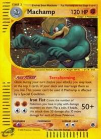 Machamp (16) 016/165 card from Expedition