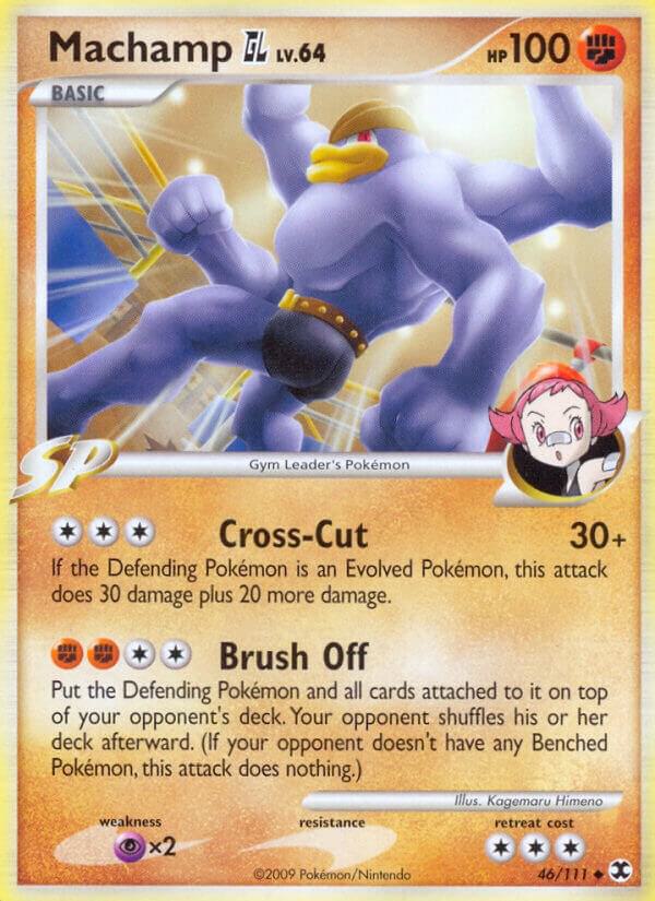 Machamp GL 46/111 card from Rising Rivals