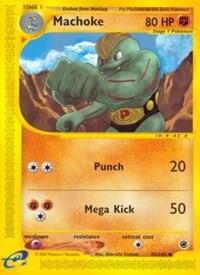 Machoke 085/165 card from Expedition