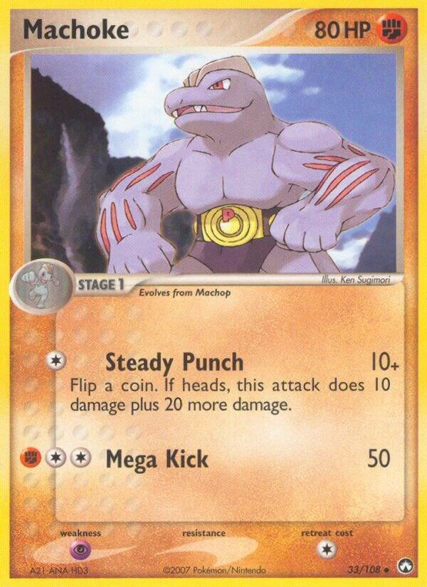 Machoke 33/108 card from Power Keepers