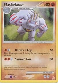 Machoke 4/11 card from DP Trainer Kit: Manaphy & Lucario