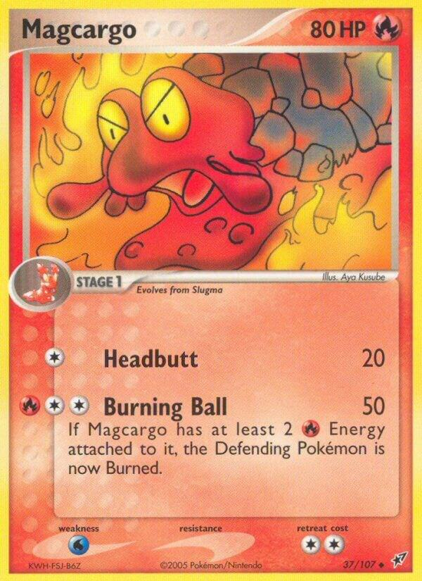 Magcargo - 037/107 37/107 card from Deoxys