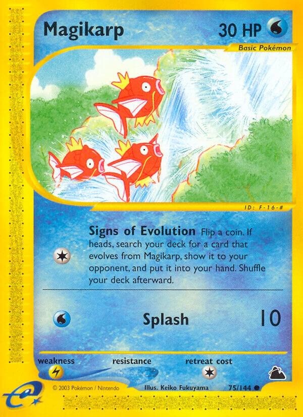Magikarp 075/144 card from Skyridge