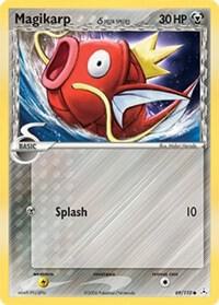 Magikarp (Delta Species) 69/110 card from Holon Phantoms