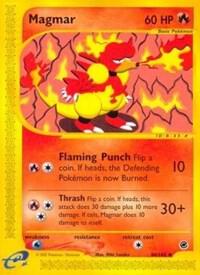 Magmar 086/165 card from Expedition
