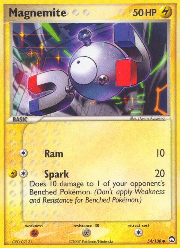 Magnemite 54/108 card from Power Keepers