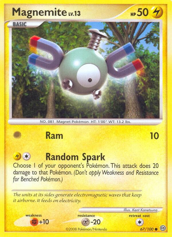 Magnemite (67) 67/100 card from Stormfront