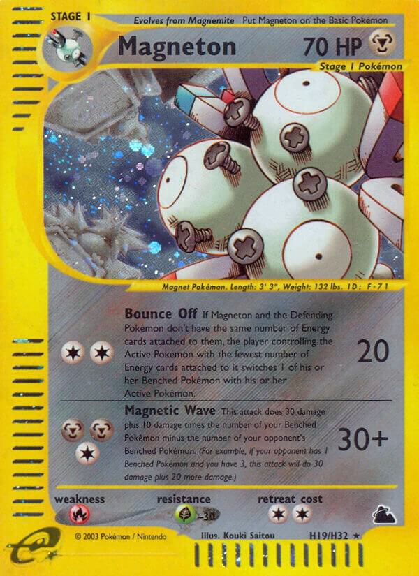 Magneton (H19) H19/H32 card from Skyridge