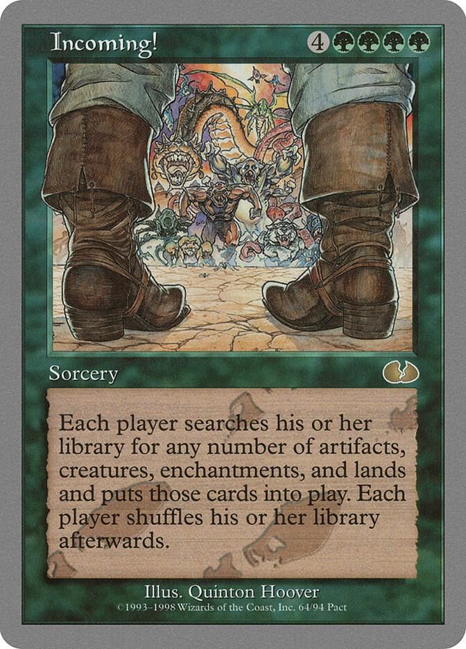 Incoming! 64 card from Unglued
