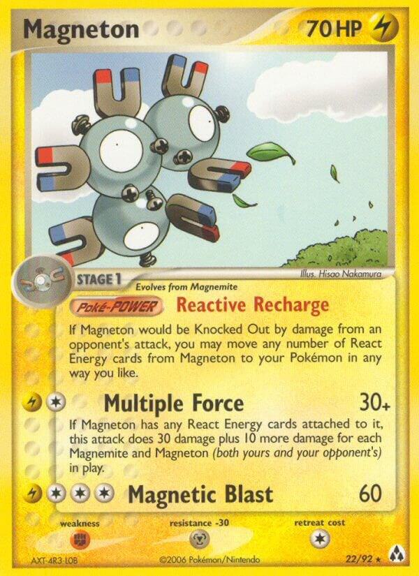Magneton 22/92 card from Legend Maker