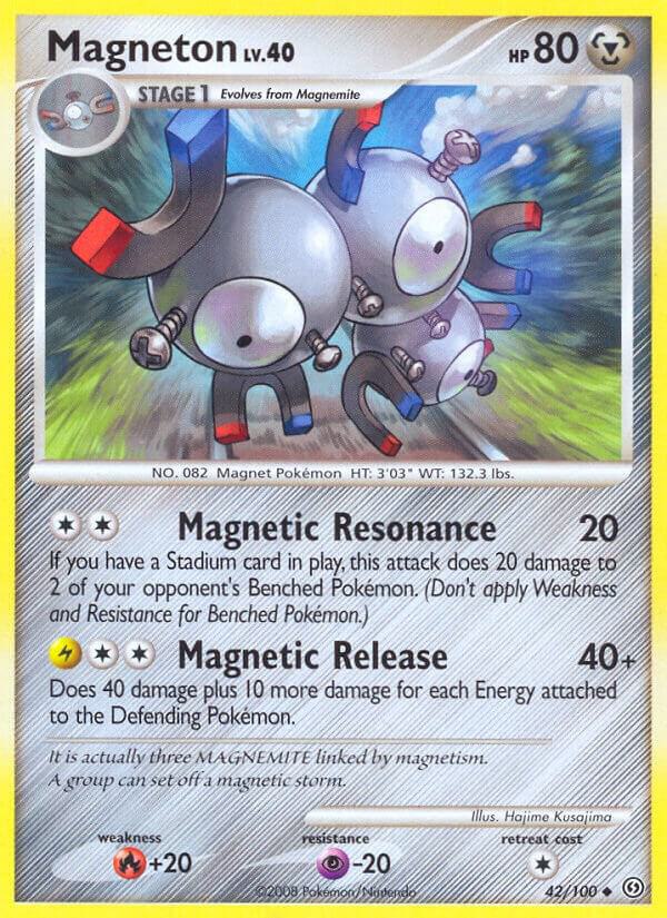 Magneton (42) 42/100 card from Stormfront