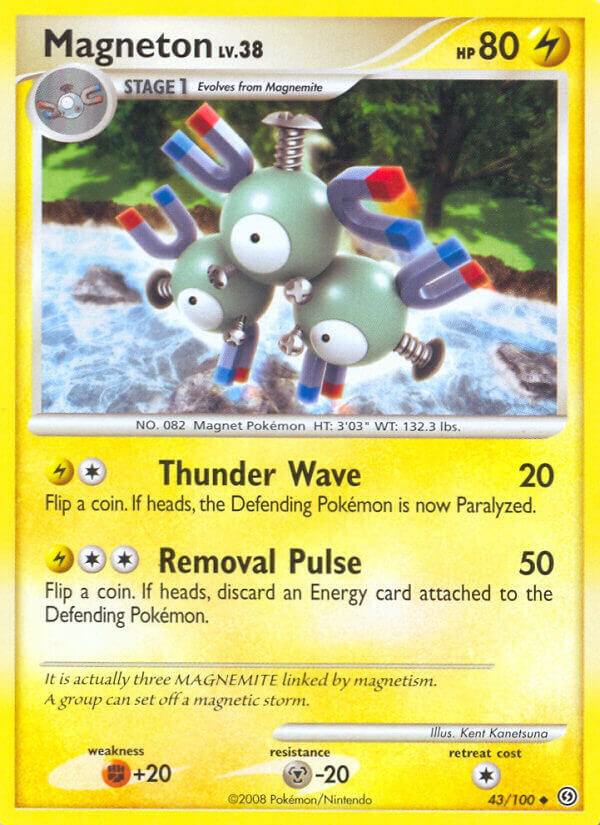 Magneton (43) 43/100 card from Stormfront