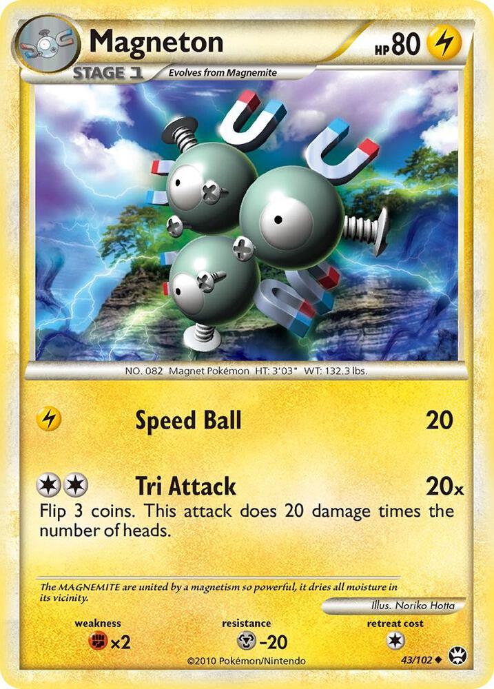 Magneton 43/102 card from Triumphant