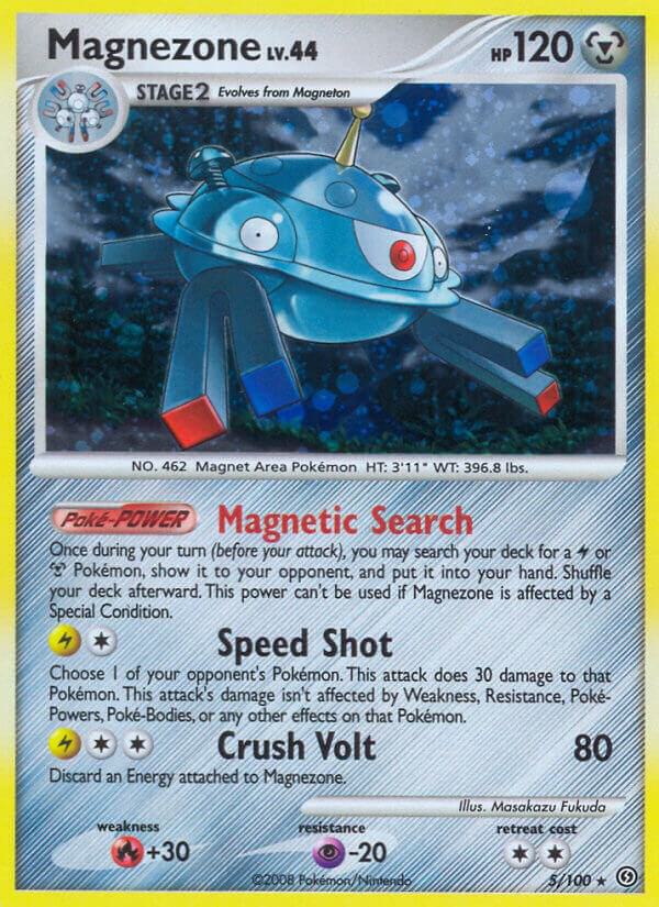 Magnezone (5) 5/100 card from Stormfront