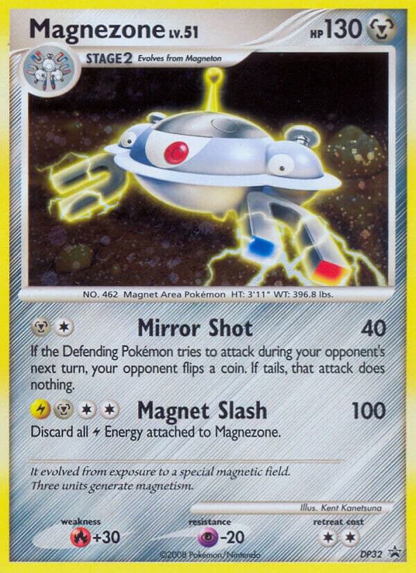 Magnezone DP32 card from Diamond and Pearl Promos