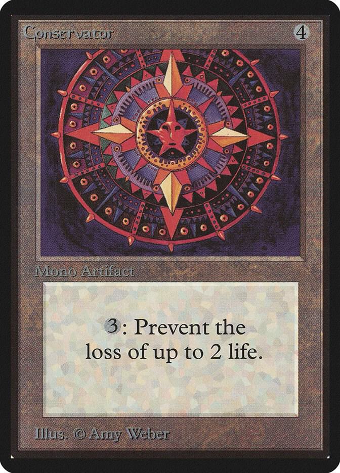 Conservator card from Beta Edition