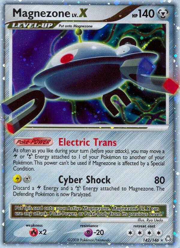 Magnezone LV.X 142/146 card from Legends Awakened