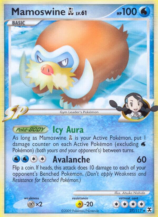Mamoswine GL 27/111 card from Rising Rivals
