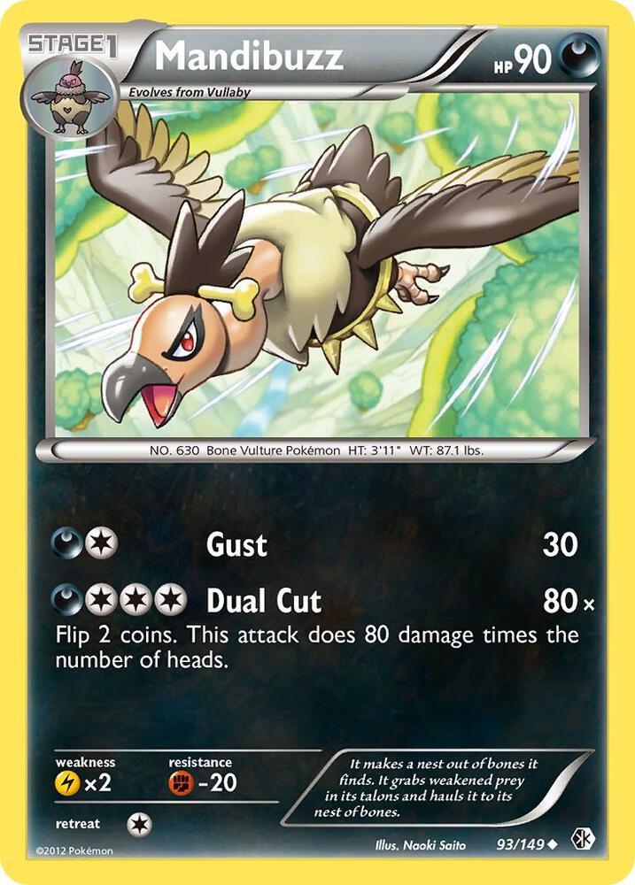 Mandibuzz 93/149 card from Boundaries Crossed