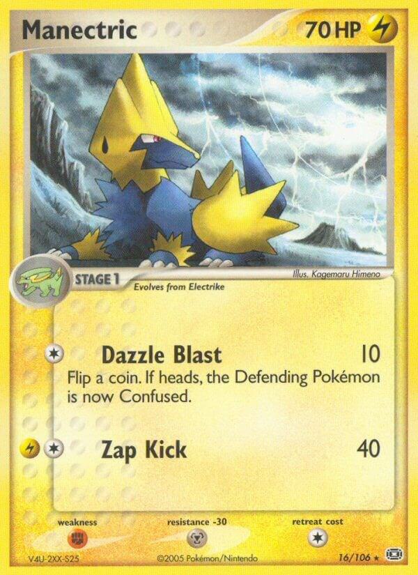 Manectric - 016/106 16/106 card from Emerald
