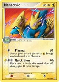 Manectric 46/110 card from Holon Phantoms