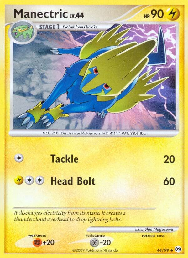 Manectric (44) 44/99 card from Arceus