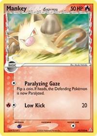 Mankey (Delta Species) 70/110 card from Holon Phantoms