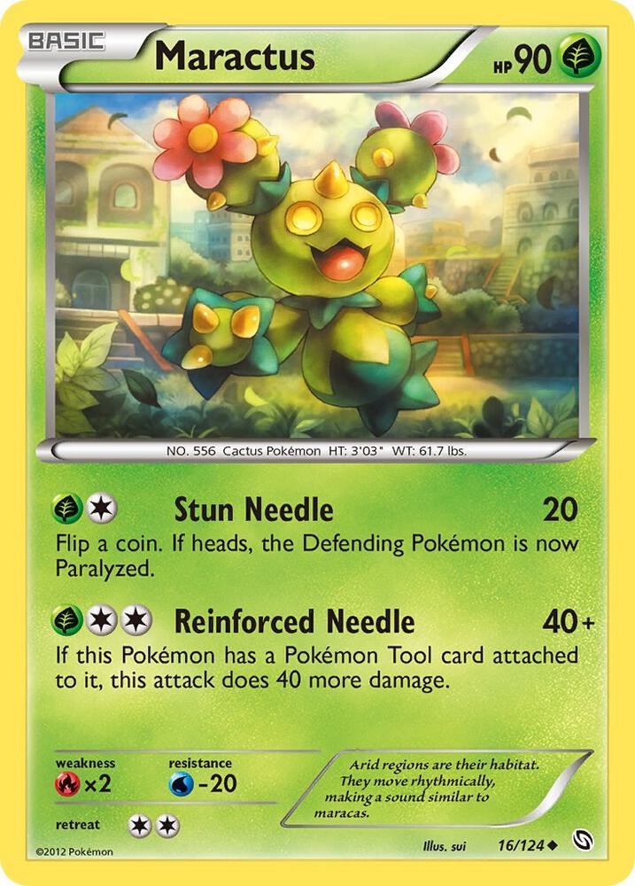 Maractus 16/124 card from Dragons Exalted