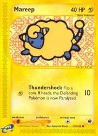 Mareep 119/165 card from Expedition