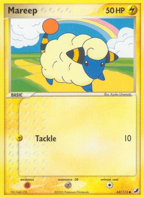 Mareep 62/115 card from Unseen Forces