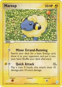 Mareep 5/12 card from EX Trainer Kit 2: Plusle & Minun