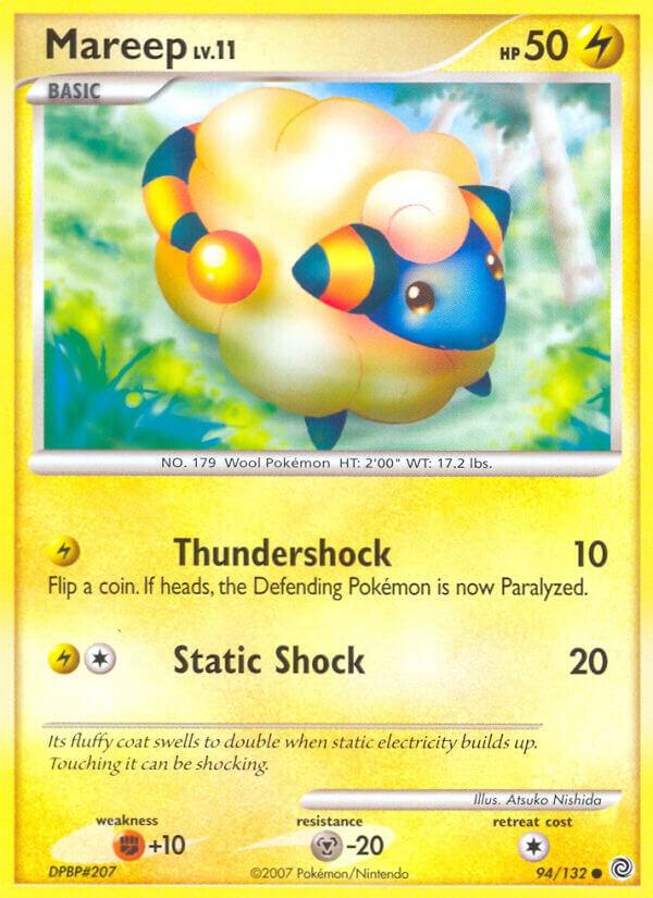 Mareep 94/132 card from Secret Wonders