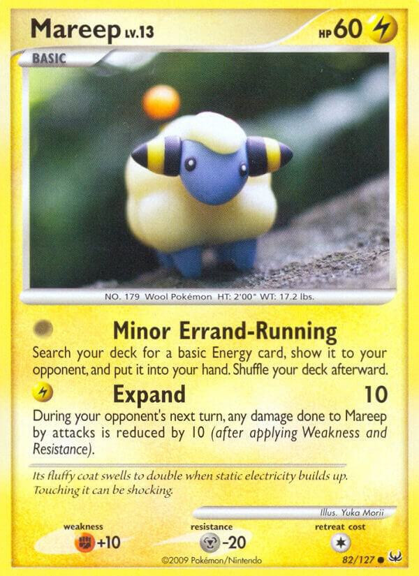 Mareep 82/127 card from Platinum