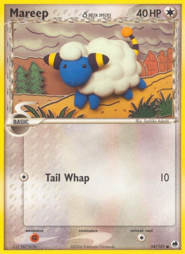 Mareep (Delta Species) 54/101 card from Dragon Frontiers